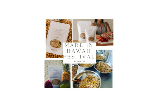 Made In Hawaii Festival 2024! - Aloha Sunrise Granola